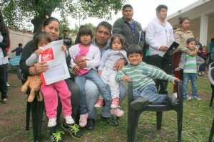 entrega el jardín